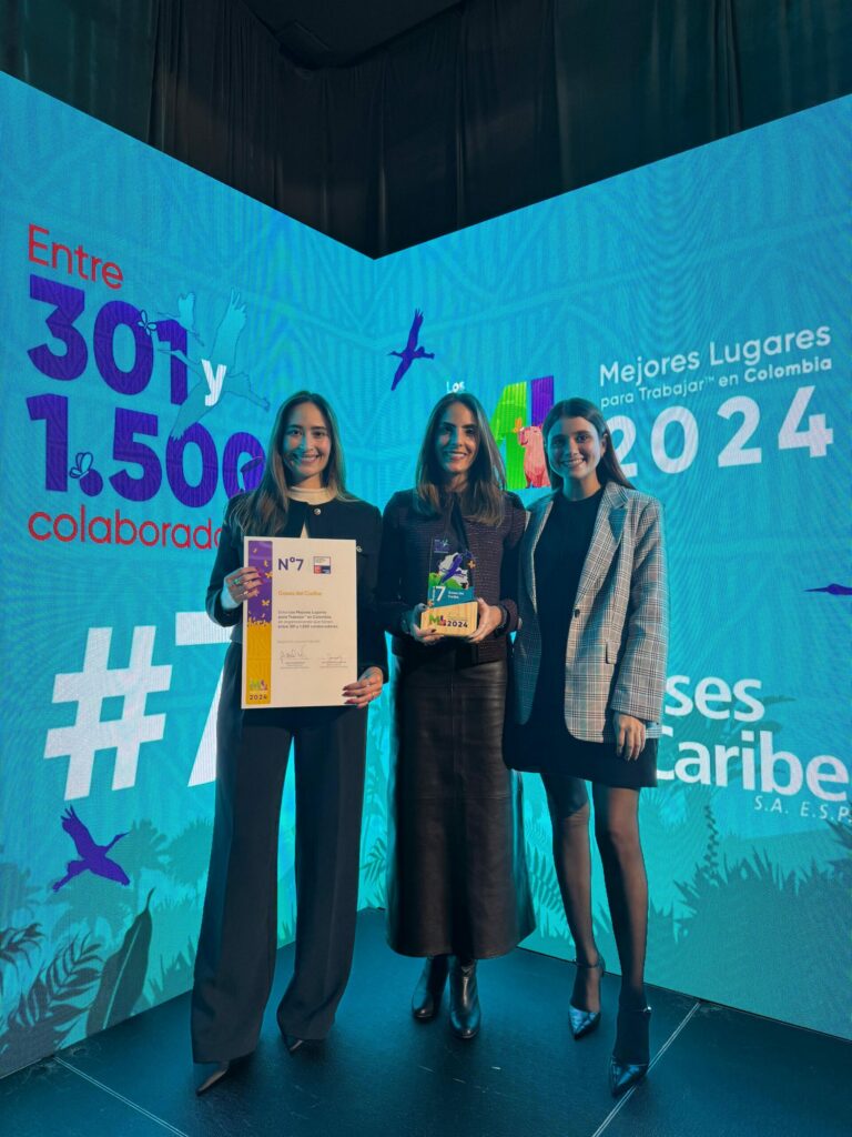 Gases del Caribe ocupó el puesto 7 entre más de 370 empresas evaluadas a nivel nacional.